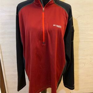 Columbia Titanium Omni-Wick 1/4 Zip Pullover.